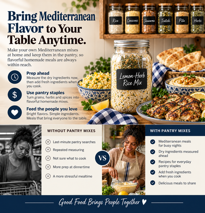 The Dry Mix Pantry: Mediterranean Version